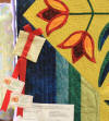 Star Fire- hand quilted -  machine pieced - machine appliqu�d in 2008