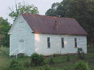 Sweet Home Church. Photo credit Bill Ray, June 2000. 