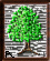tree button