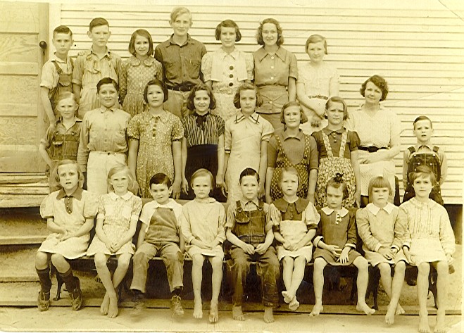 Union Grove School at Hazen, Arkansas 1934-1935