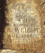 Mary J Lawhon Wright, Pulaski County, Arkansas