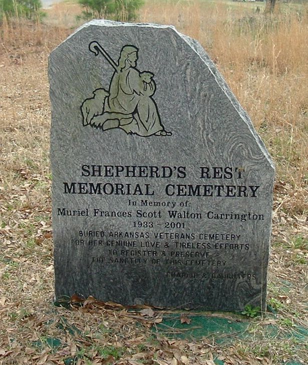 Shepherd's Rest Cemetery, Pulaski County, Arkansas