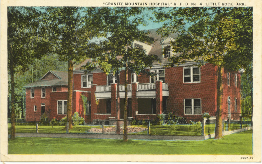 Granite Mountain Hospital, Saline County, ARGenWeb