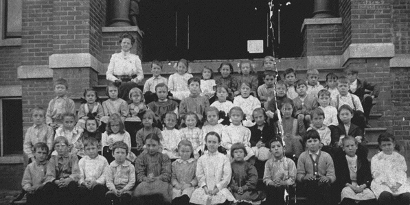 Clendenin School, December 1910, Pulaski County, Arkansas