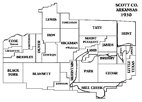 1930 Scott Co Map