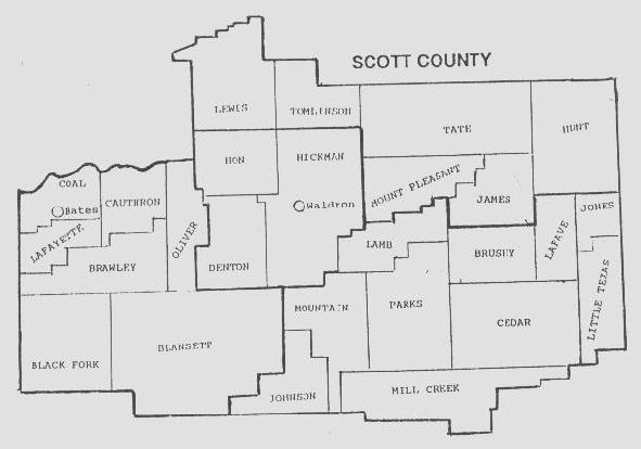 1920 Scott Co Map