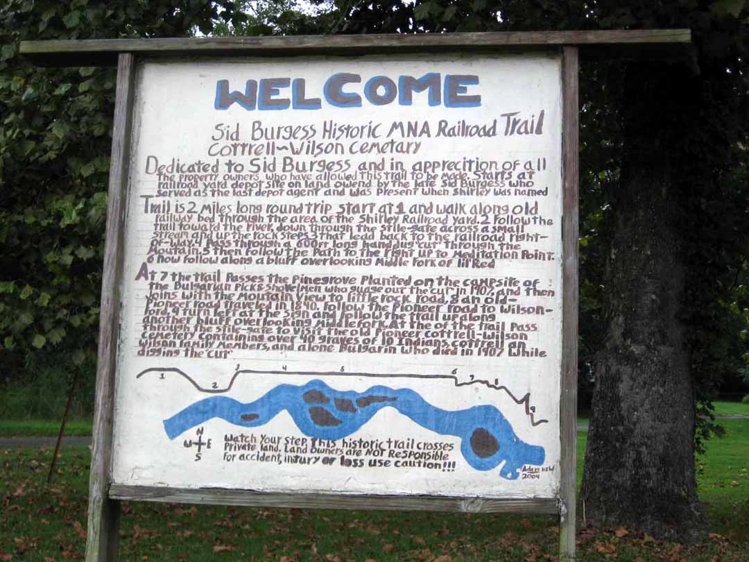 Cottrell-Wilson Cemetery view