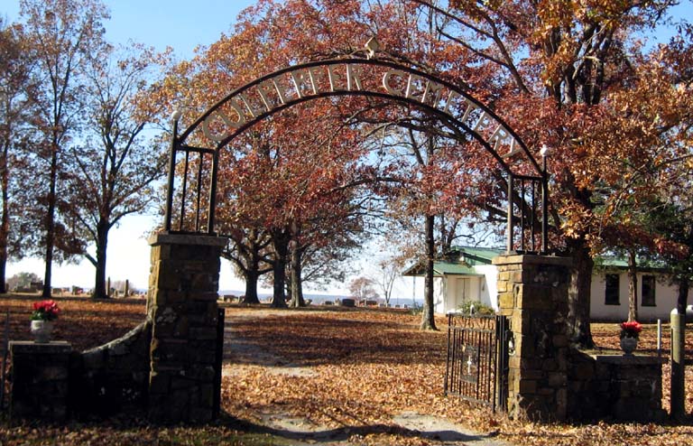 Culepper Cemetery gate