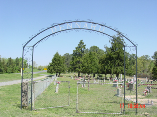 Dennard Cemetery gate