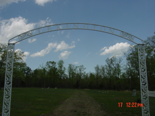 Lexington Cemetery gate