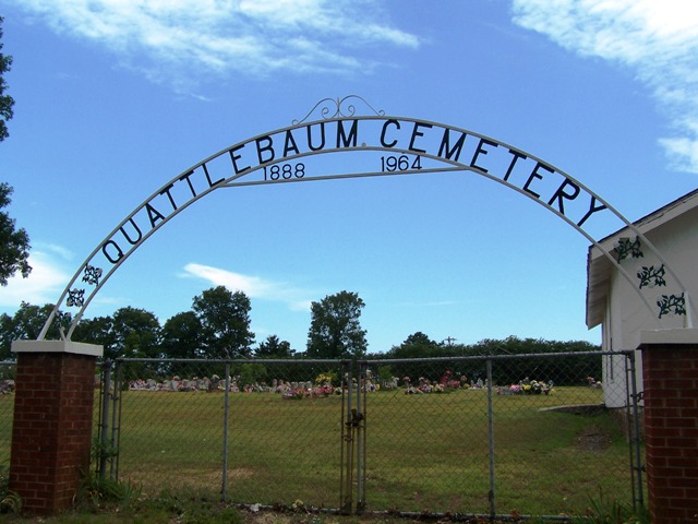Quattlebaum Cemetery, Van Buren County, Arkansas