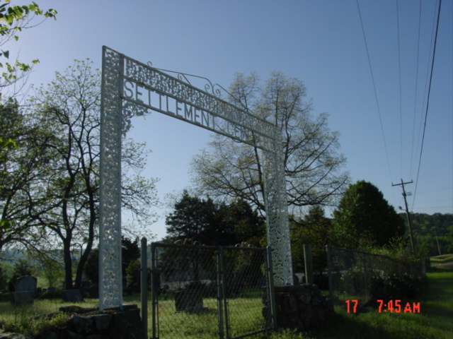 Settlement Cemetery, Van Buren County, Arkansas