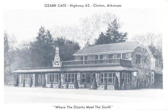 Ozark Cafe, Hiway 65, Clinton, Arkansas