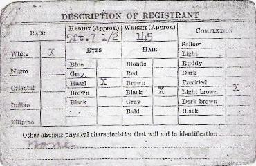Charles McKinley Suggs Registration