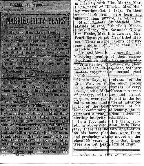 Mr & Mrs David Henley