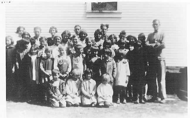 Hillcrest School Group of Eglantine Arkansas, circa 1930
