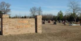 New Entrance of Heard Cemetery, Bradford Arkansas