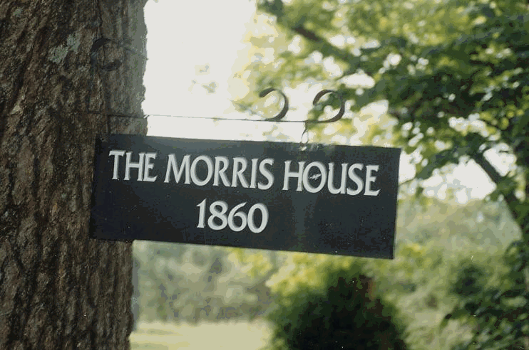 Morris house Sign, Denmark Arkansas