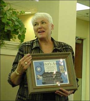 Mariola Payne of Dover Receives and Award