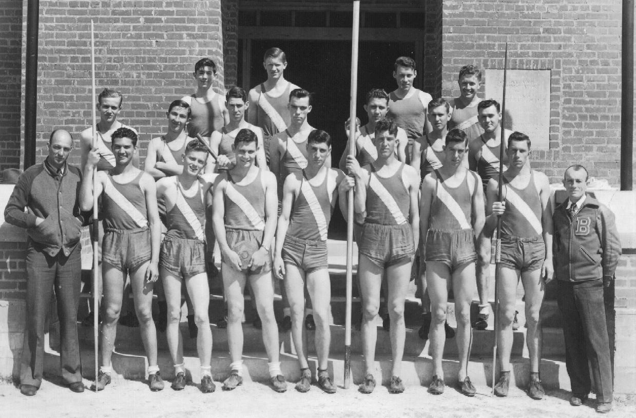 Beebe Track Team in 1941 or 1942