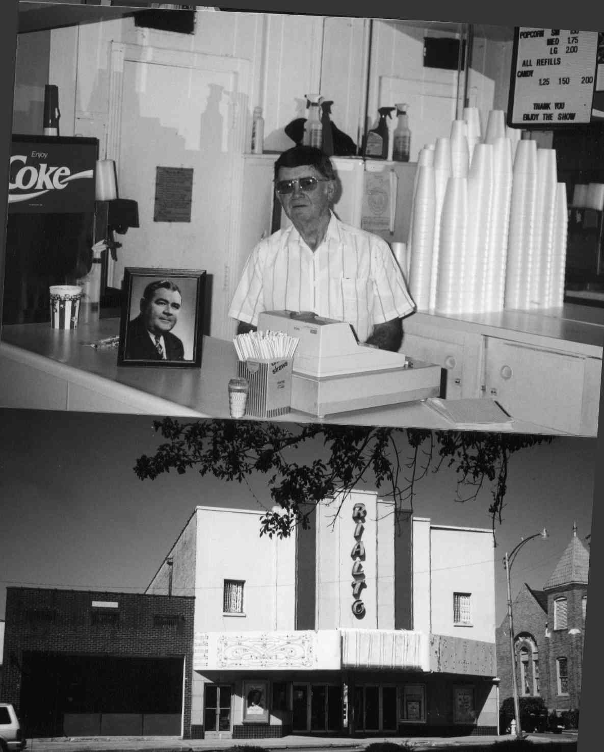 Pictures of the Rialto Theatre in 1999