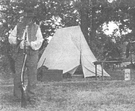 Checking the shot for a musket