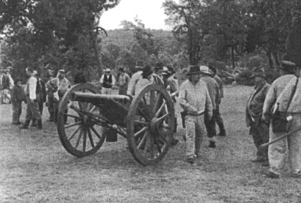 moving cannons on to battlefield