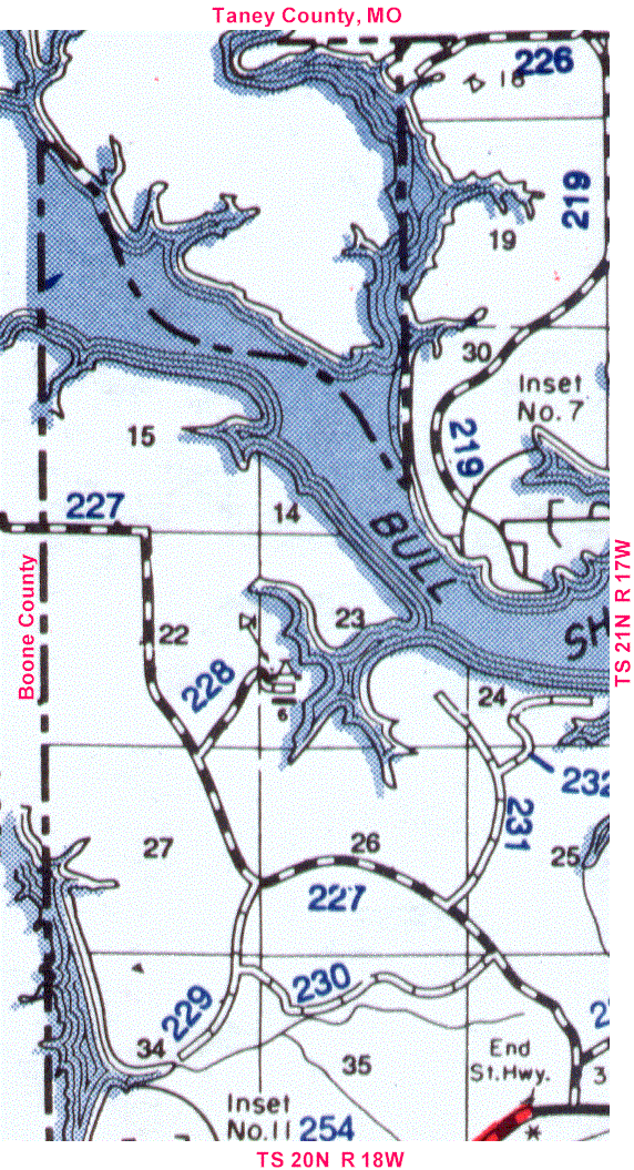 Township 21N, Range 18W Map