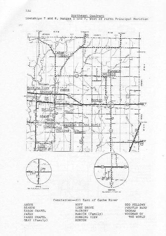 Northeast Quadrant including Townships 7 and 8