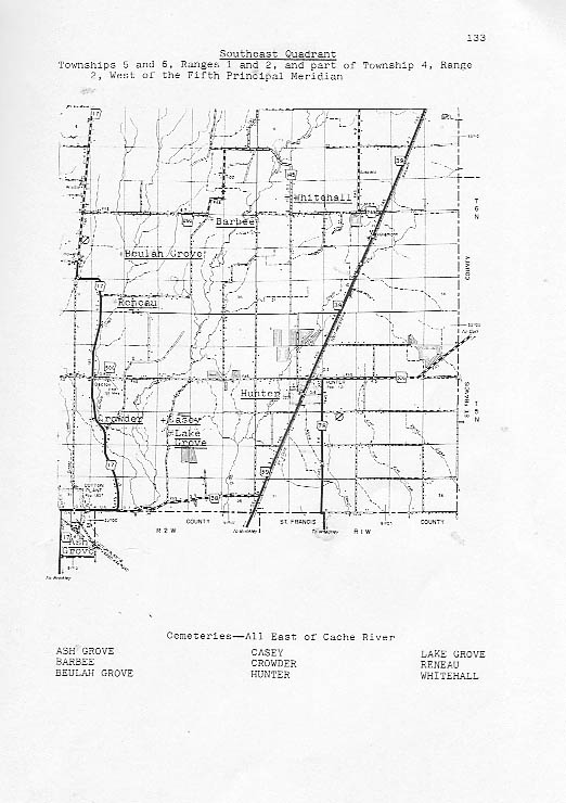 Southeast Quadrant including Township 4, 5 and 6